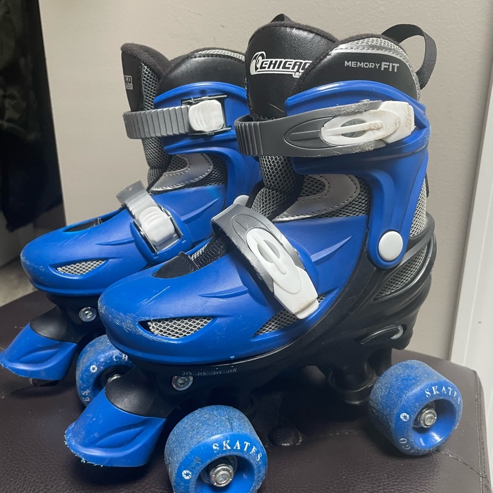 Chicago Kids' Blue Adjustable Roller Skates - Picture 3 of 6